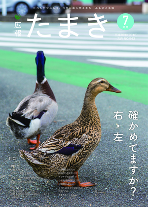 広報たまき+12月号表紙
